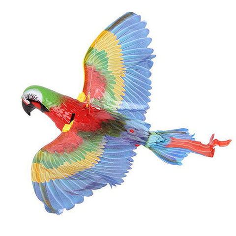 Simulation Oiseau Chat Jouets Interactifs pour Animaux de Compagnie Aigle Volant Suspendu Jouets Taquins pour Chatons Chiens Animaux Accessoires pour Chats Fournitures