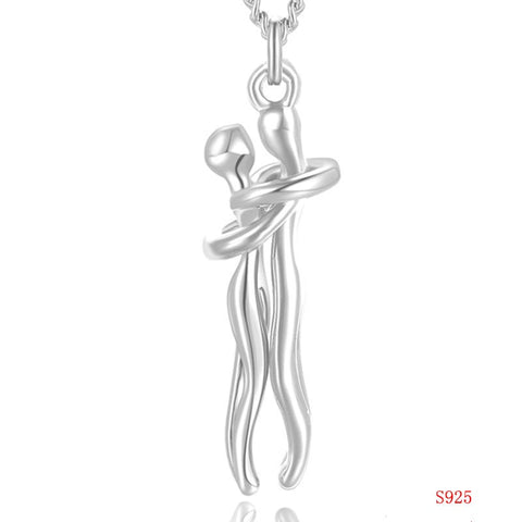 Buy S925 Sterling Silver Villain Hug Necklace online at Fashionner.