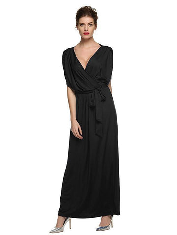 4XL Big Size Dress Elegant Women Long Dresses Summer Dresses - Fashionner
