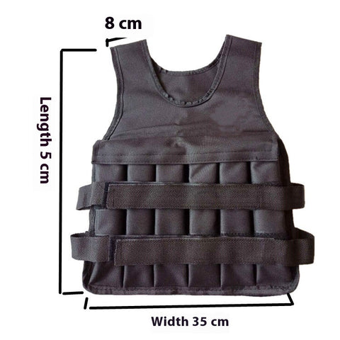 Gilet lesté réglable 2 kg/3 kg en voile pour enfants