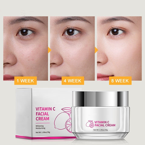 Crème Visage à la Vitamine C Produits de Soin pour la Peau