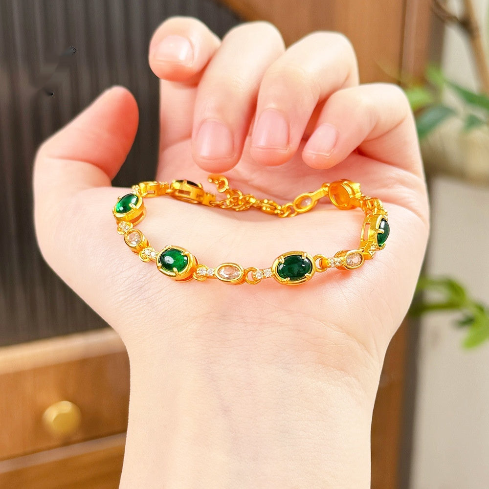 Buy Medieval Turquoise-Hued Nostalgic Egg-Shaped Jewelry online at Fashionner.