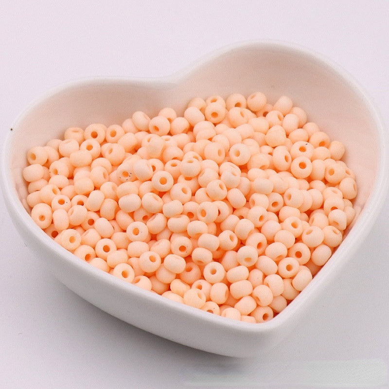 4mm Super Premium Macaron Glass Rice Beads