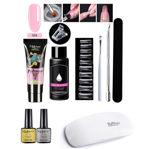 7-Piece Nail Art Crystal Extender Set - Fashionner