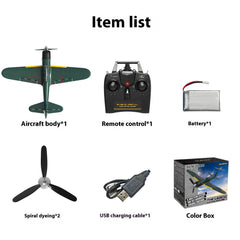 2ER0 Fighter Four-channel Drop-resistant Model Toy