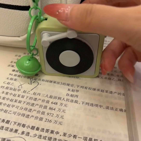 Mini Enregistreur Porte-clés Créatif Chantant Pendentif