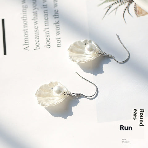 Boucles d'oreilles coquillages complexes pour femmes