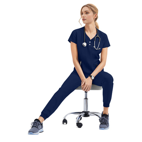 Male And Female Temperament Doctor Nurses' Uniform Suit