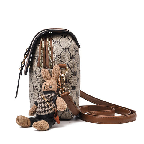 Women's Retro Multi-layer Messenger Mobile Phone Bag - Fashionner