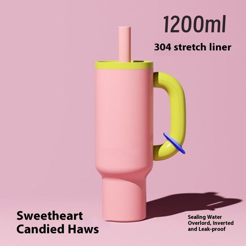 Dopamine Overlord Handle Straw Stainless Steel Vacuum Cup