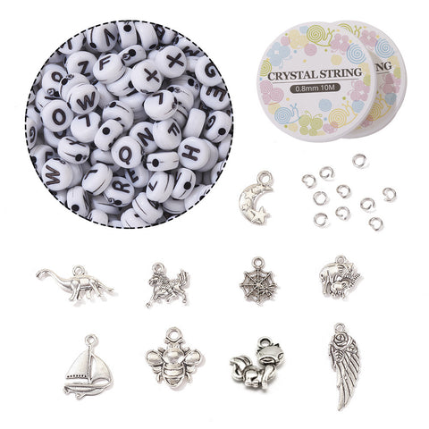 Perles de millet Perles de verre Ensemble combiné double boîte