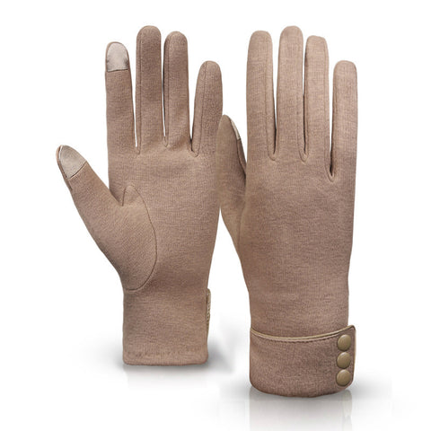 Gants d'hiver en polaire thermique pour la maison