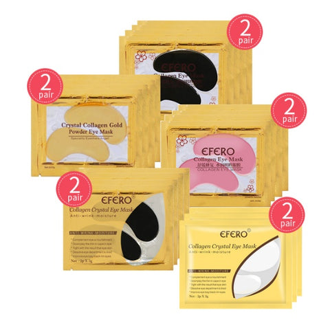 Masque pour les yeux au collagène cristallin