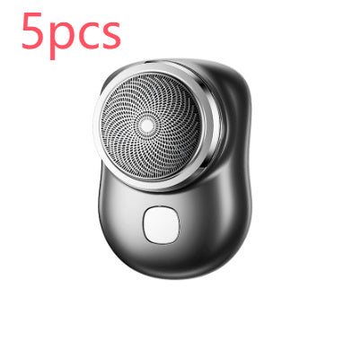 Mini rasoirs électriques portables sans fil pour le visage, rechargeables par USB, rasoir électrique humide et sec indolore, petite machine à raser pour hommes