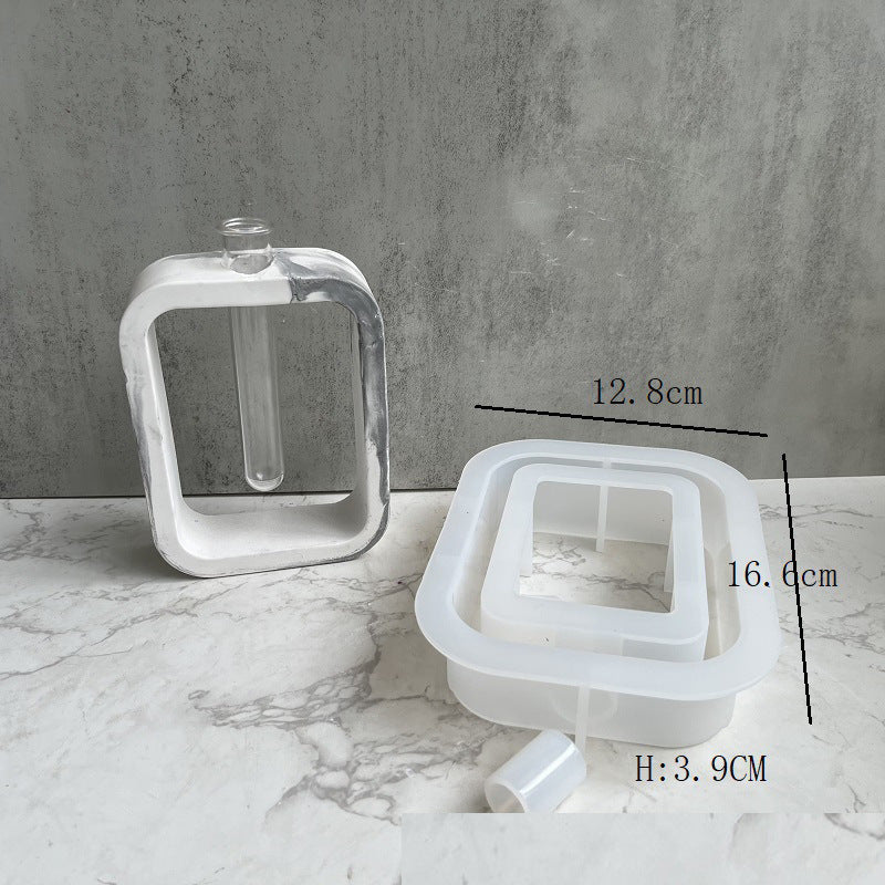 Fashion Hydroponic Flower Ornaments Silicone Mold