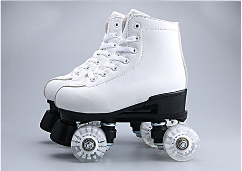 Patins à roulettes doubles pour hommes et femmes