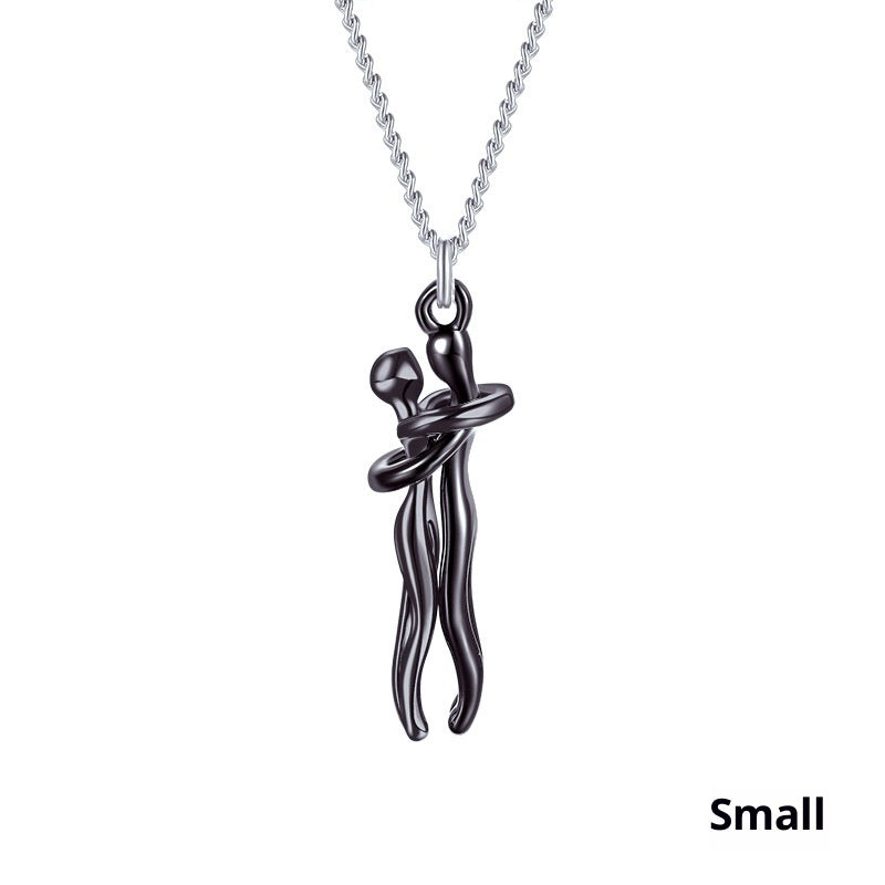 Buy Embrace Emotional Expression Collarbone Pendant Necklace online at Fashionner.