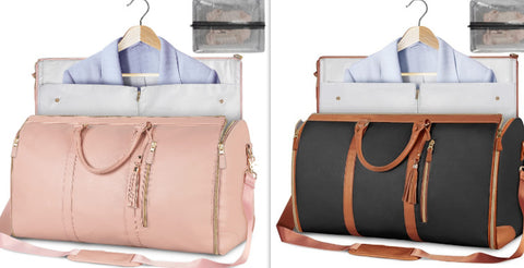 Sac de voyage polochon grande capacité, sac à main pour femme, sac à costume pliable, sacs fourre-tout étanches pour vêtements
