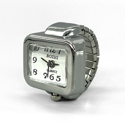 Mini-montre bague couple mode