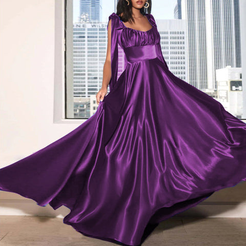 Fashion Sleeveless Camisole Gown Bridesmaid Evening Dress Dress Women - Fashionner