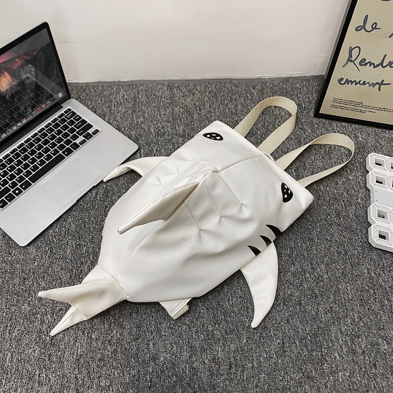 Women's Fashion Personalized Shark Backpack - Fashionner