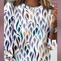 Women's Clothing Amazon European And American Milk Silk Round Neck Positioning - Fashionner