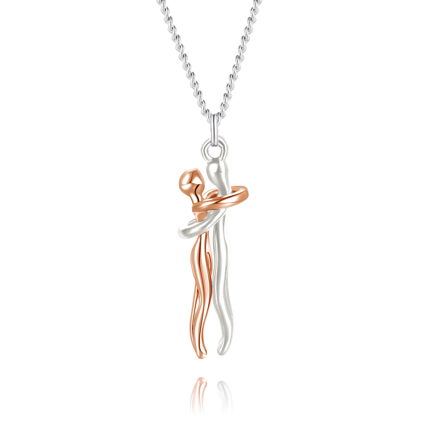 Buy S925 Sterling Silver Villain Hug Necklace online at Fashionner.