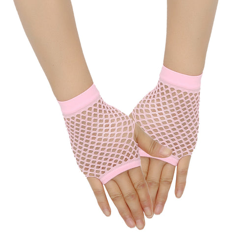 Gants Résille Courts Rétro