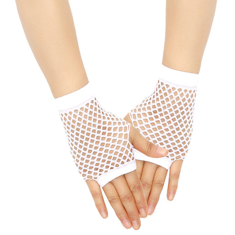 Gants Résille Courts Rétro