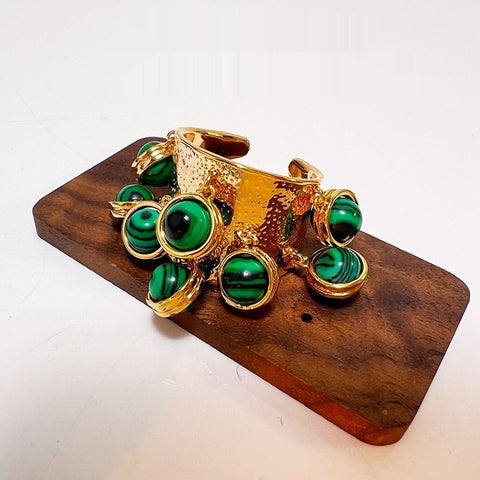 Buy Malachite Bracelet Retro Minority Design online at Fashionner.