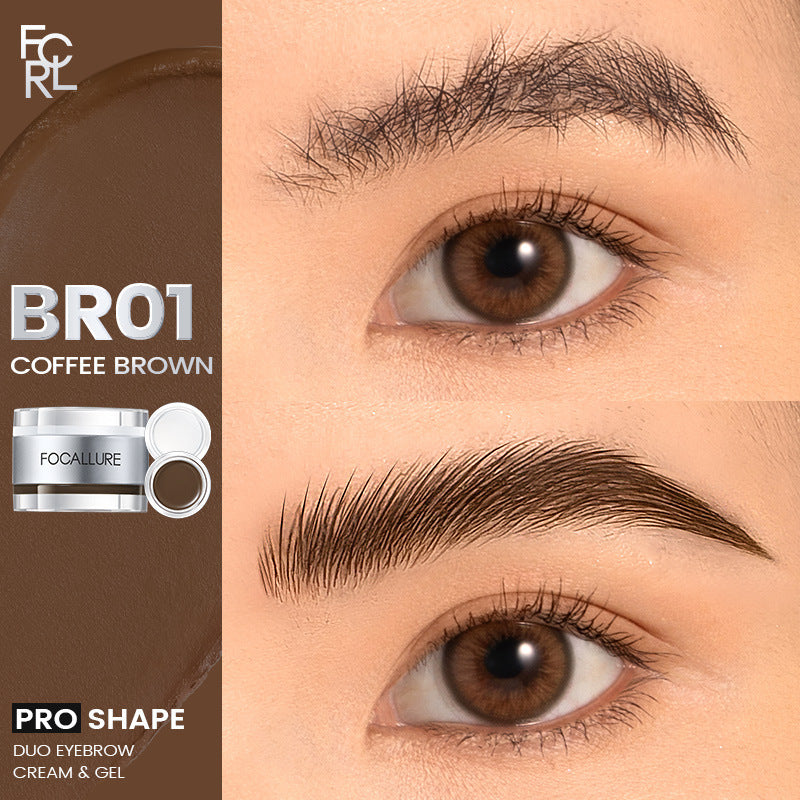 Double Layer Brow Cream Eyebrow Soap