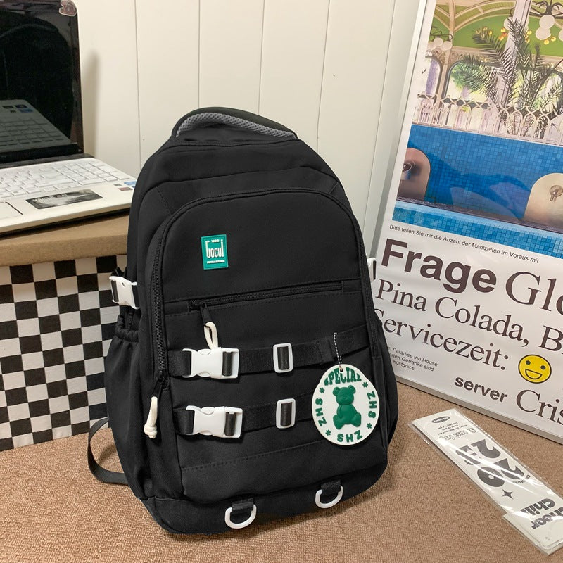 Portable All-match Casual Backpack - Fashionner