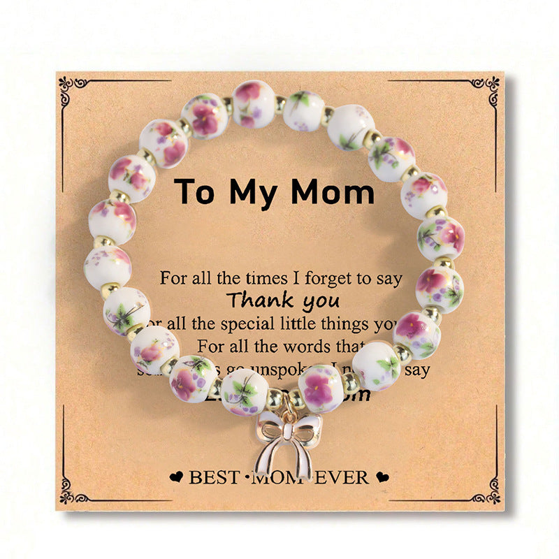 Buy Designer Mothers Day Card Necklace online at Fashionner.