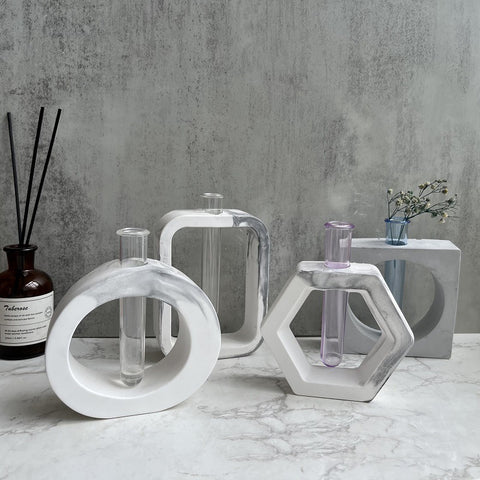 Moule en silicone pour pot de fleurs hydroponique