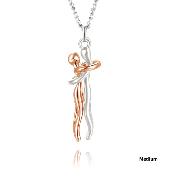 Buy Embrace Emotional Expression Collarbone Pendant Necklace online at Fashionner.