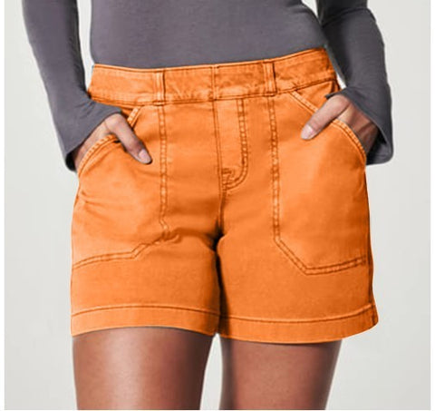 Combinaison Taille Haute Femme Pantalon Décontracté Coton et Lin Fin Coupe Trapèze