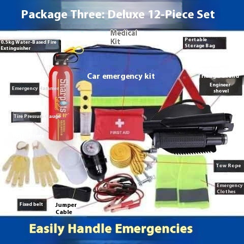 Trousse de secours routier pour voiture