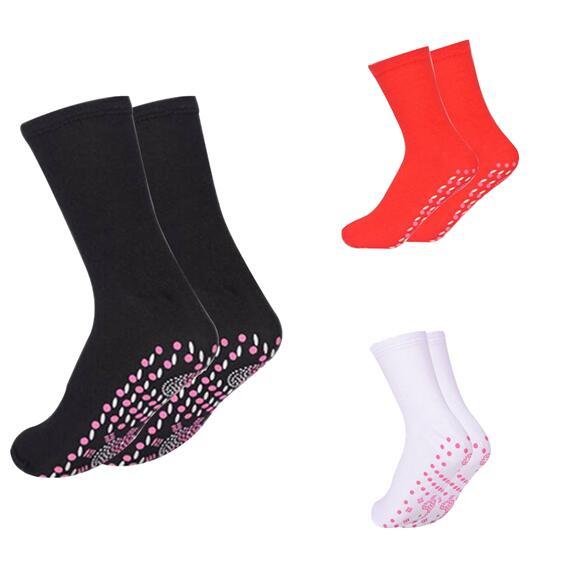 Hot Moxibustion Massage Health Care  Warm Feet Cold Socks - Tourmaline Thermal Circulation Self-Heating Shaping Socks, Tourmaline Acupressure Self-Heating Shaping