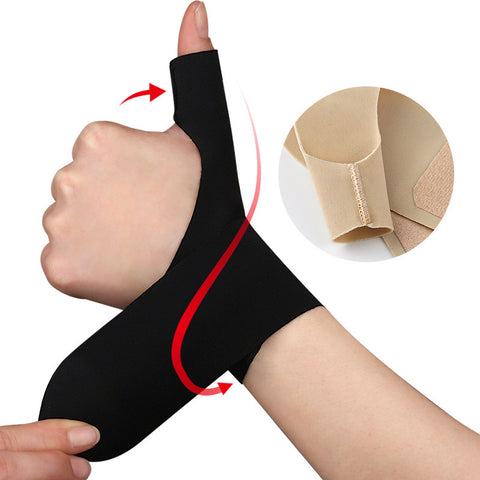 Protège-poignet respirant et ajustable pour le pouce, attelle de fixation du pouce pour les mains de mère