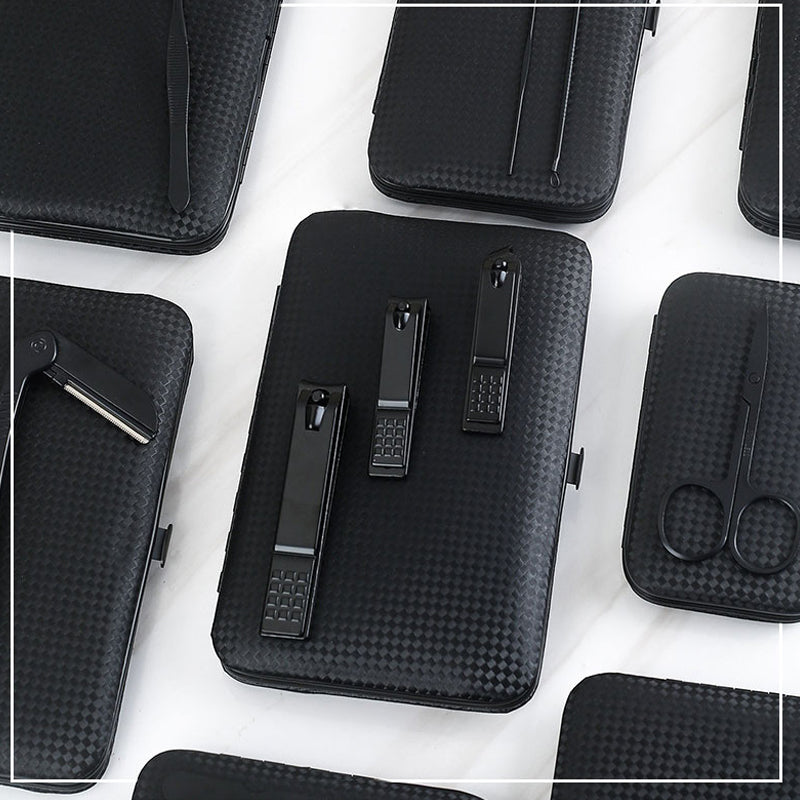 Professional Scissors Nail Clippers Set Ear Spoon Dead Skin Pliers Nail Cutting Pliers Pedicure Knife Nail Groove Trimmers - Fashionner