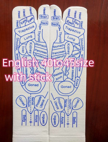 Reflexology Socks - Foot Massage Socks - Massage Relieve Tired Feet Socks Acupressure Foot Massager Reflexology Socks Foot Point Sock Foot Point Tool Physiotherapy Sock