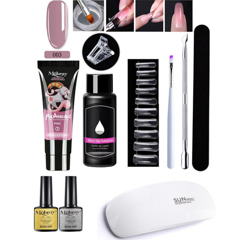 7-Piece Nail Art Crystal Extender Set - Fashionner