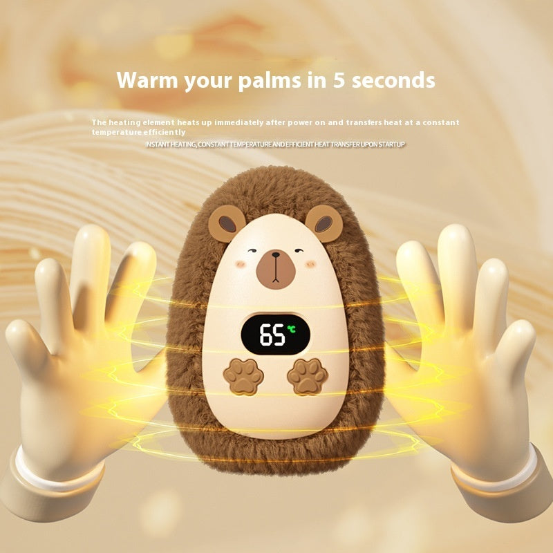 Rechargeable Portable Hand Warmer Designed For Easy Carrying During Outdoor Activities Like Hiking And Camping