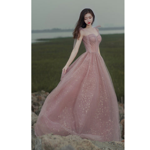 Robe de Soirée de Banquet Femme au Style Sophistiqué