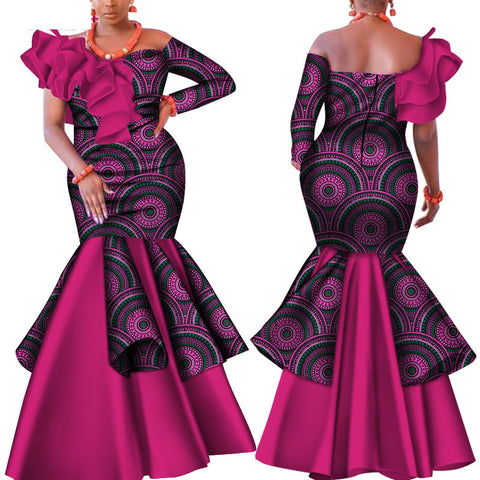 Wedding Party Dresses Traditional African Costumes - Fashionner