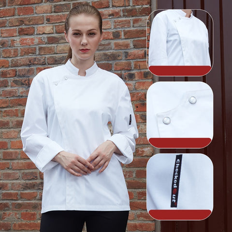 Long Sleeve Hotel Catering Kitchen Chef Uniform