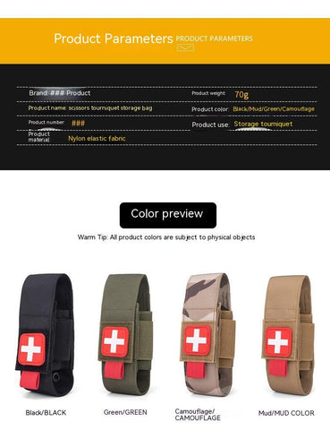 Kit de survie d'urgence pour sports de plein air Trousse de premiers secours de survie sur le terrain