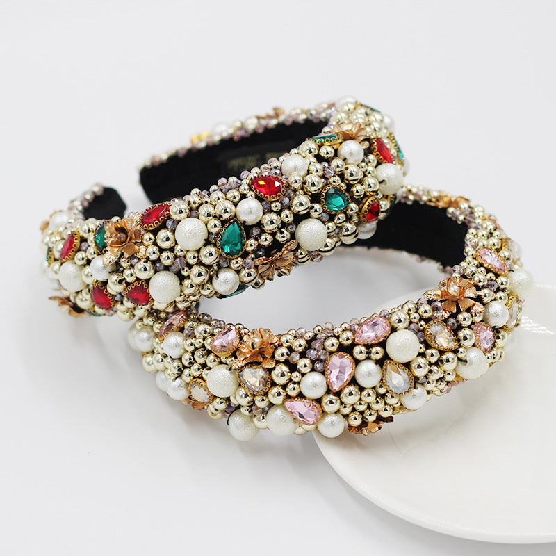 Buy New European And American Fashion Baroque Headband online at Fashionner.