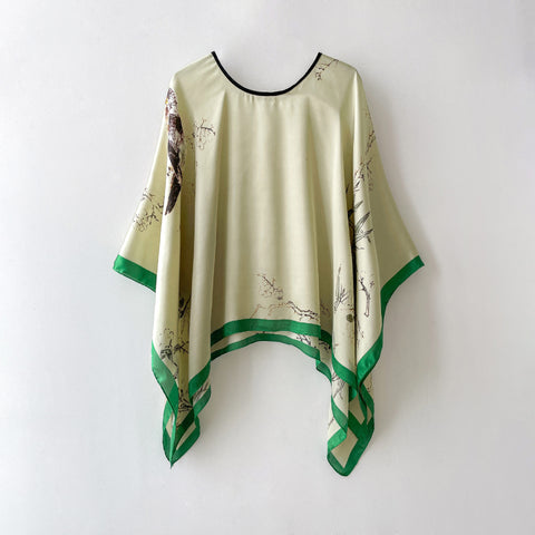 Silk Scarf Artificial Silk Sunscreen Scarf For Women Pullover Shawl - Fashionner