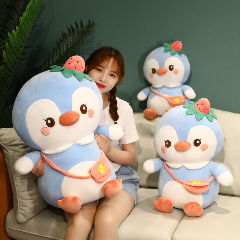Cartoon Plush Toy Doll Cute Backpack Penguin Doll Doll